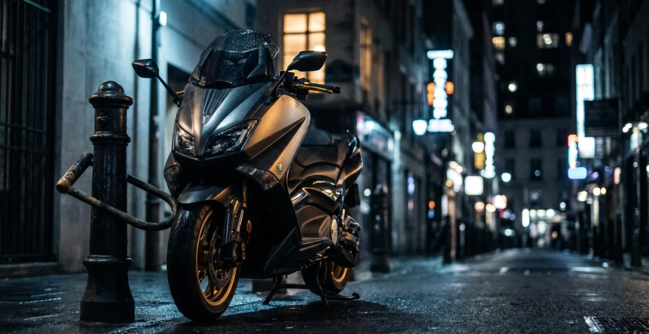 Protection avancée d'un maxi-scooter urbain contre le vol électronique et le mouse jacking