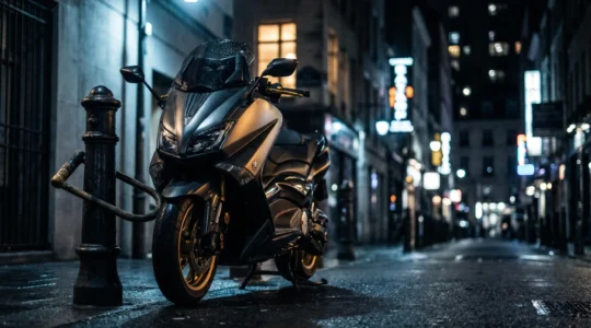 Protection avancée d'un maxi-scooter urbain contre le vol électronique et le mouse jacking
